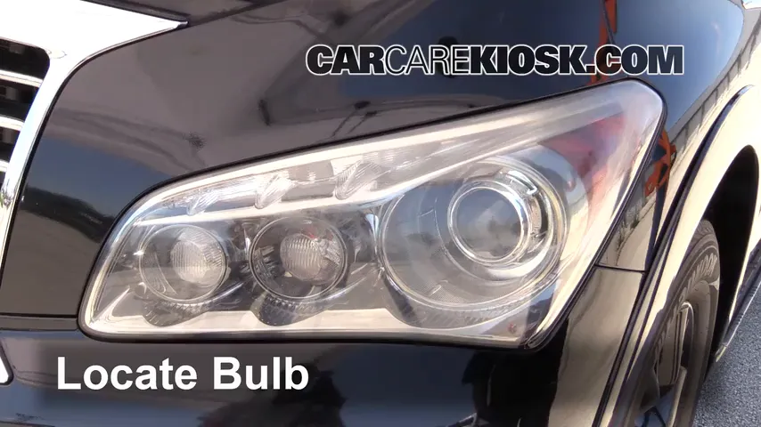 2011 Infiniti QX56 5.6L V8 Lights Daytime Running Light (replace bulb)
